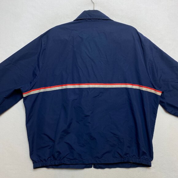 Vintage USPS Postal Service Jacket Men's 48 L 2XL Blue Full Zip Brookfield - Picture 10 of 13